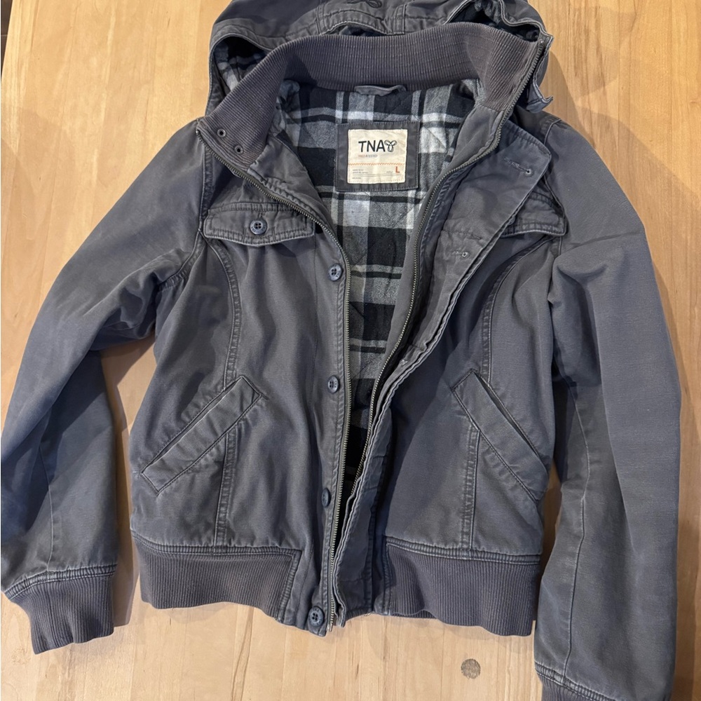 TNA Dusty Blueish Charcoal Jacket Aritzia
Twilight Jacket (Bella Swan)